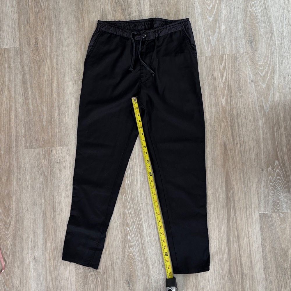 Public School Black Drawstring Men's Pants